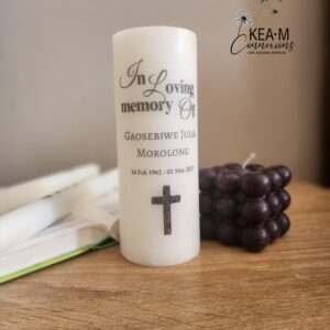 Medium Personalised Candle